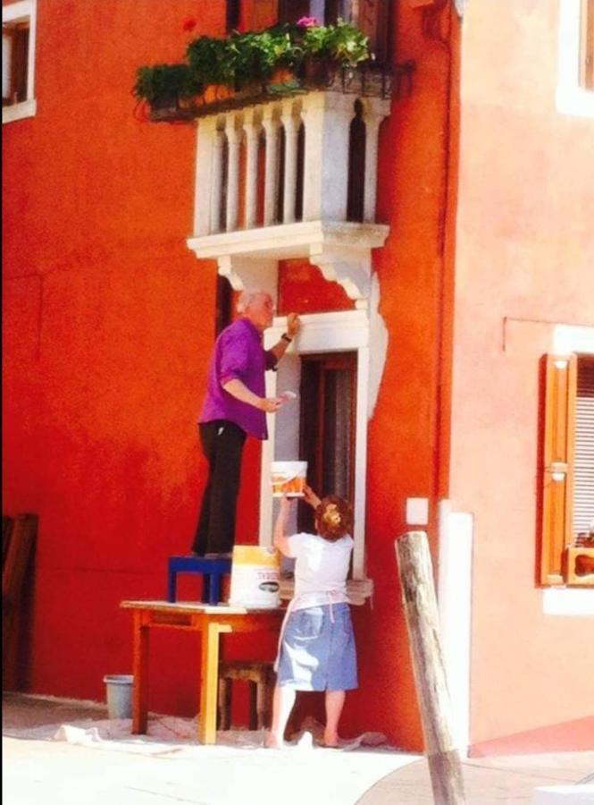 Vila Burano Ca Comare Exteriér fotografie